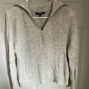 Quince Women's Cream Cowl Neck Sweater